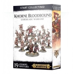 WAoS : Start Collecting! Khorne Bloodbound Goreblade Warband