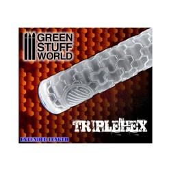 Green stuff world : Rouleau Texturé - Triple Hex -...