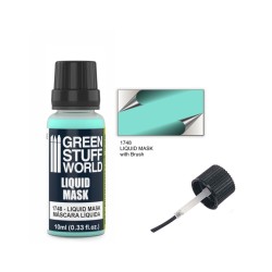 Green Stuff World : Paint Pot with brush - Liquid Mask - Masque Liquide 10ml