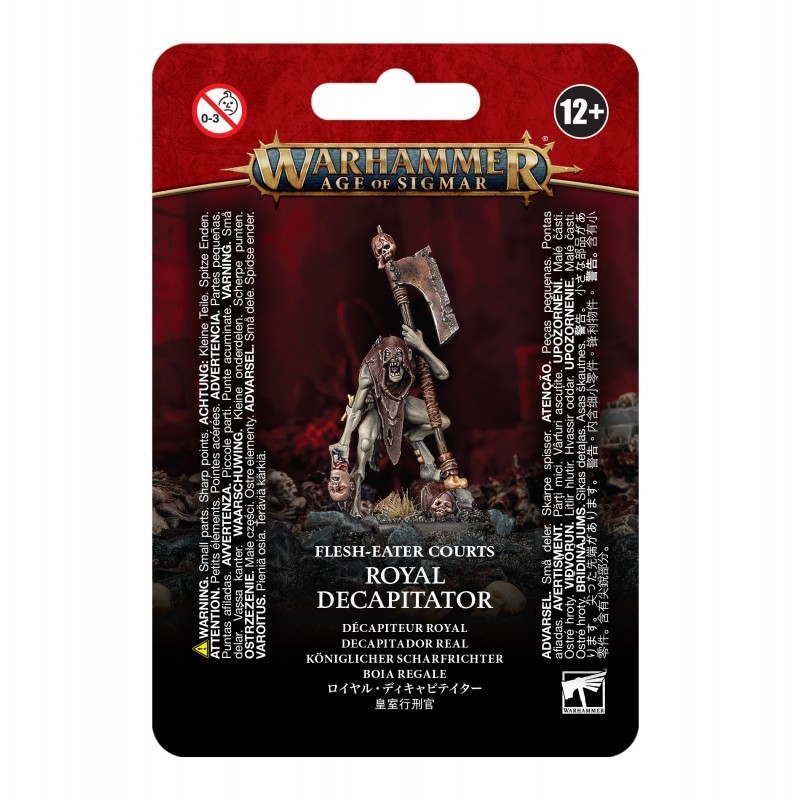 Warhammer Age of sigmar FLESH-EATER COURTS : DÉCAPITEUR ROYAL