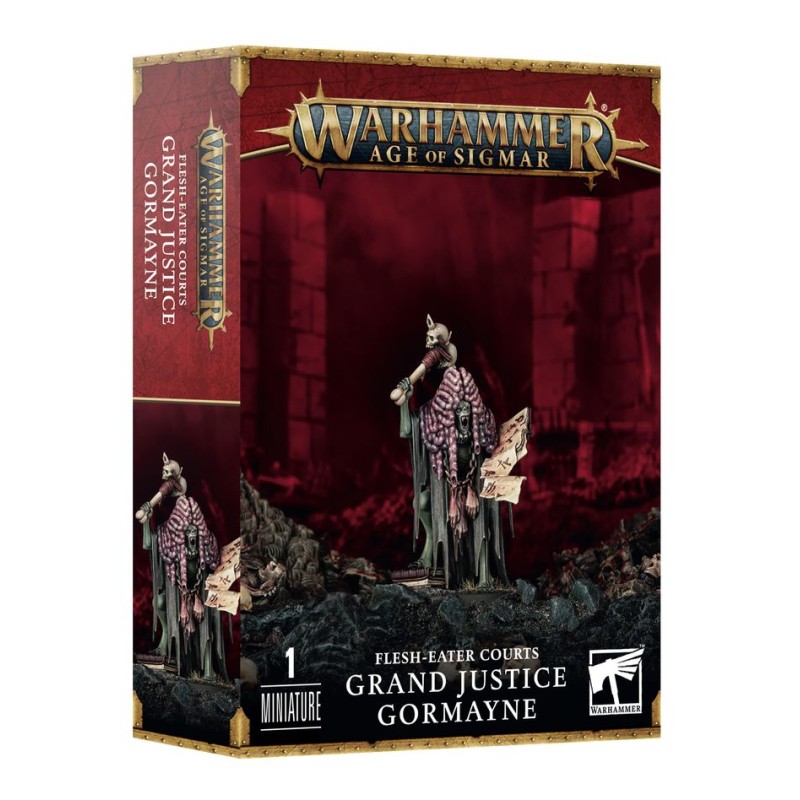 Warhammer Age of sigmar FLESH-EATER COURTS : JUGE SUPRÊME GORMAYNE