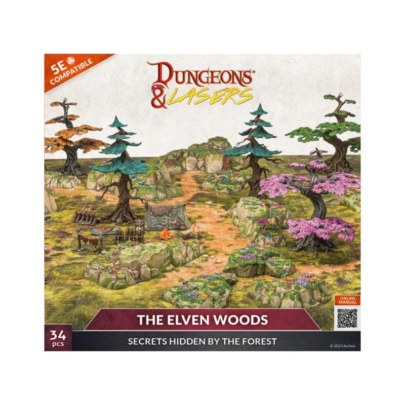 Dungeons & Lasers - Décors - The Elven Woods