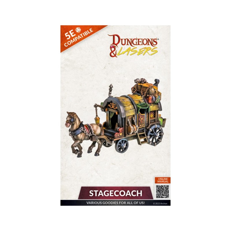 Dungeons & Lasers - Décors - Stagecoach