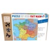 Puzzle en bois France - Départements - 100 Pcs