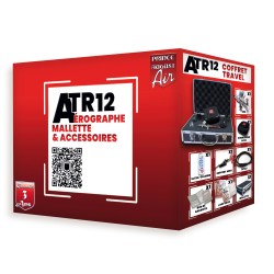 Aérographe ATR12 – Coffret Travel Haute Définition -...