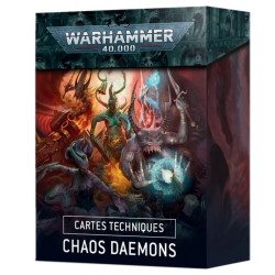 W40K : Chaos Daemons  - Cartes techniques