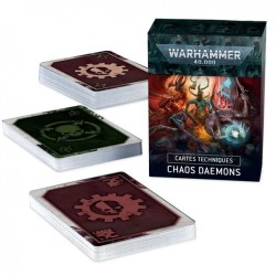 W40K : Chaos Daemons  - Cartes techniques