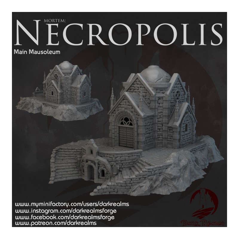 Dark Realms - NECROPOLIS- Mausolée principale