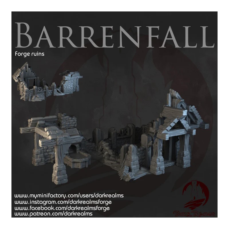 Dark Realms - Barrenfall - Forge ruin