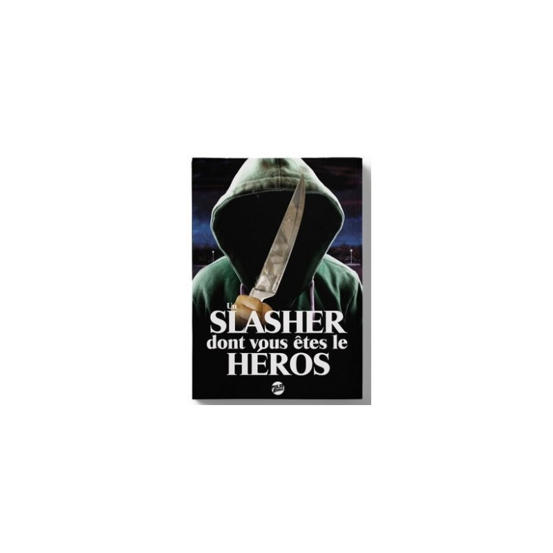 Un Slasher dont vous êtes le héros – Couverture années 90