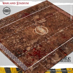 PWork : Blood Bowl - Warland Stadium - 73x92cm Néoprène
