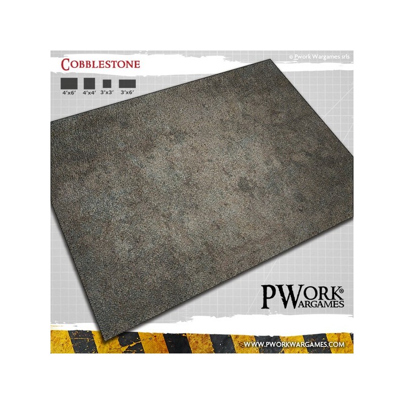 PWork : Cobblestone 22x30" Neoprene - Tapis de Jeu