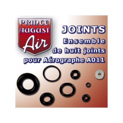 Kit joints pour aérographes A011 et A112 - Prince August