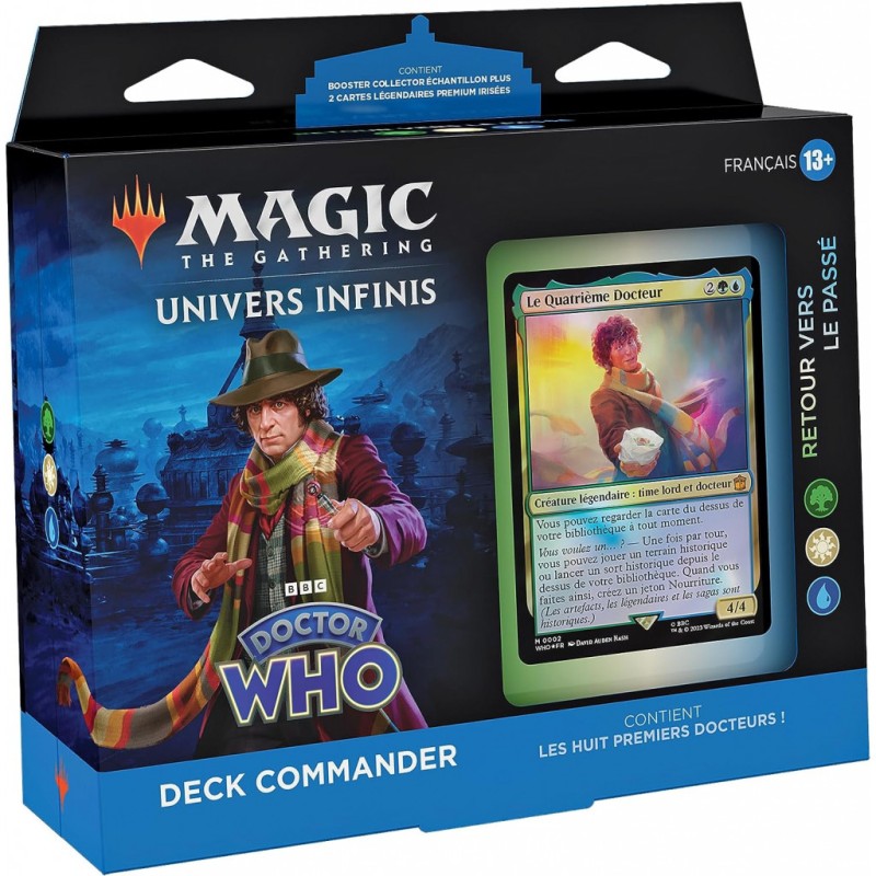 Magic The Gathering : Doctor Who - Decks Commander du 4ème Docteur - Retour vers le passé