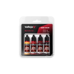 Vallejo - Red Color Set