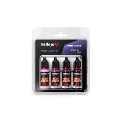 Vallejo Peinture Acrylique Game Color 72382 Color Set Violet 4x18ml