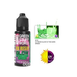 Green Stuff World 508795 Résine Vert Ultraviolette GLOW 17ml