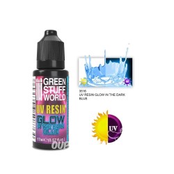 UV RESIN 17ml (Glow in the Dark) BLUE