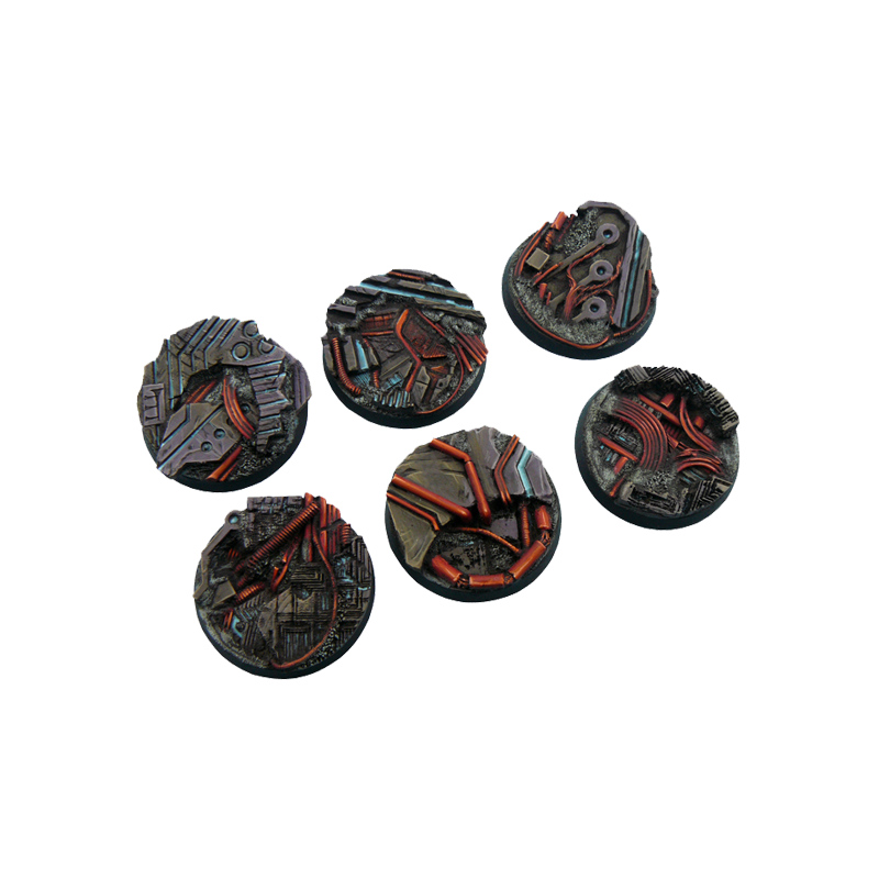 Micro Art Studio B04122 Derelict Bases, Round 40mm