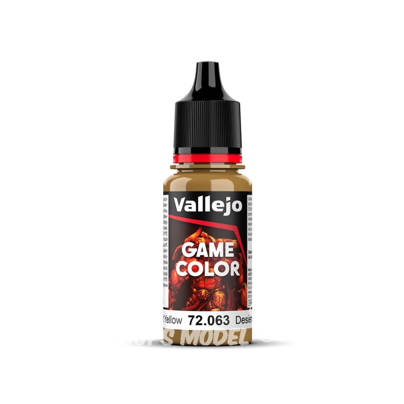 Vallejo : Game Color - Desert Yellow 72.063