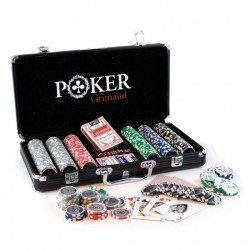 Poker - Mallette Premium Grimaud, 300 Jetons 11,5 g...