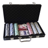 Poker - Mallette Premium Grimaud, 300 Jetons 11,5 g marqués, 2 jeux Grimaud