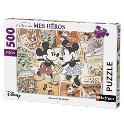 Puzzle 500 pièces - Souvenirs de Mickey