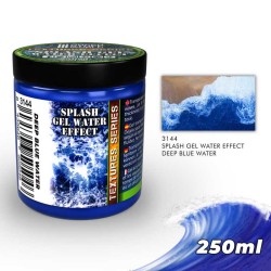 Green Stuff World : Gel à effet d'eau - Bleu foncé 250ml