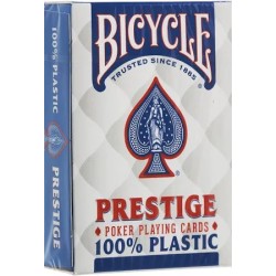 Bicycle : Prestige Poker 100% Plastique