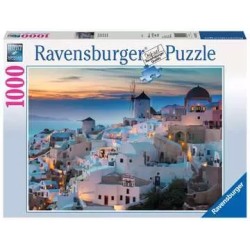 Puzzle 1000 p Soirée à Santorin
