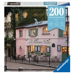 Puzzle 200 p  Maison Rose
