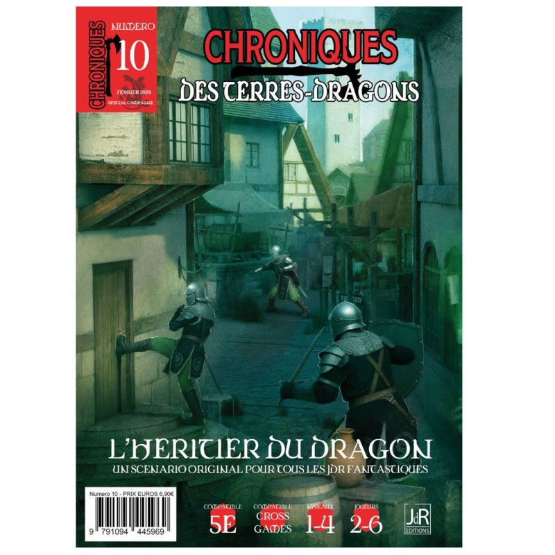 CHRONIQUES DES TERRES DRAGONS – N° 10 L'héritier du Dragon