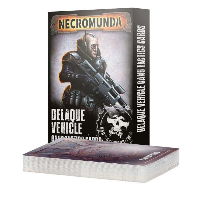 Necromunda : Delaque Vehicle - Gang Tactics Cards