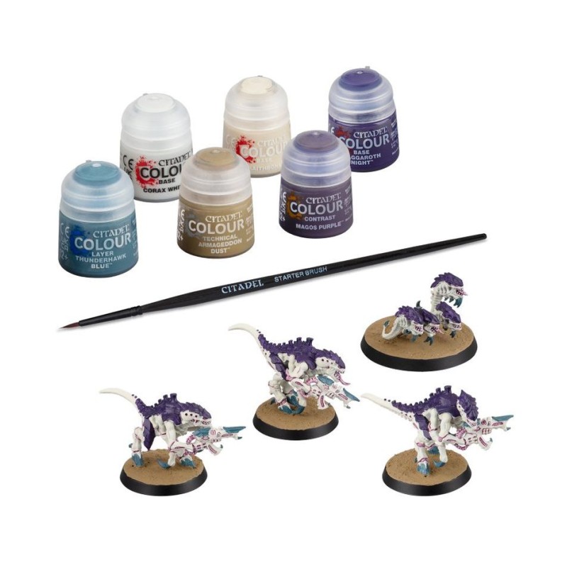 Tyranid Paint Set+ Ger/Fre/Ita/Dut/Cz/Sv