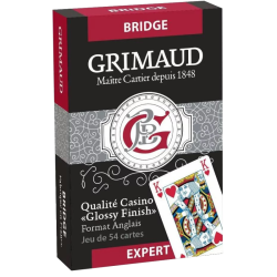 Grimaud Expert - Bridge 54 Cartes - Étui Carton