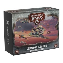 Dystopian Wars : Crimson League - Battlefleet Set