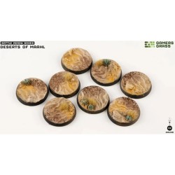 Deserts of Maahl Bases, Round 32mm (x8)