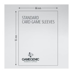 Gamegenic : Standard Card Game Sleeves (66x91) x50