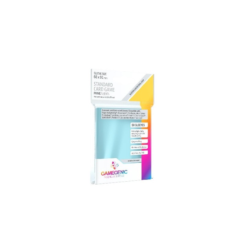 Gamegenic : Standard Card Game Sleeves (66x91) x50