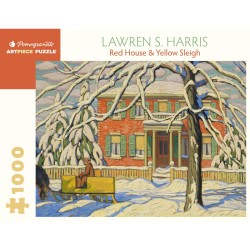 Puzzle 1000p Lawren Harris Red House & Yellow Sleigh