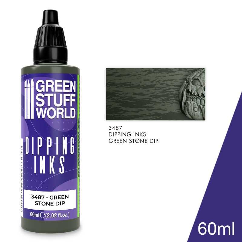 Green stuff world : Dipping Ink 60 ml Black Shadow Deep