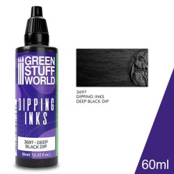 copy of Green stuff world : Dipping Ink 60 ml Black...