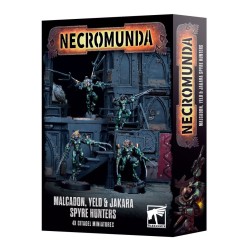 Necromunda : Malcadon, Yeld, et Jakara Spyre Hunters