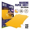 GSW : Masking Paper Sheet 200 x 300 mm (x2)