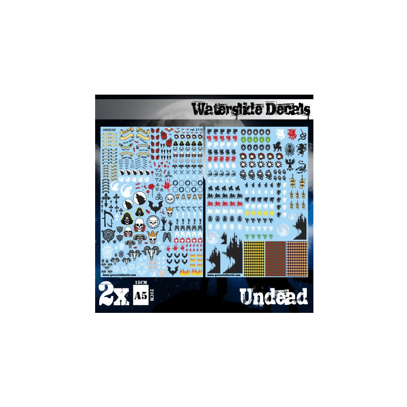 Green stuff world : Decal sheets - Undead