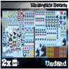 Green stuff world : Decal sheets - Undead Army