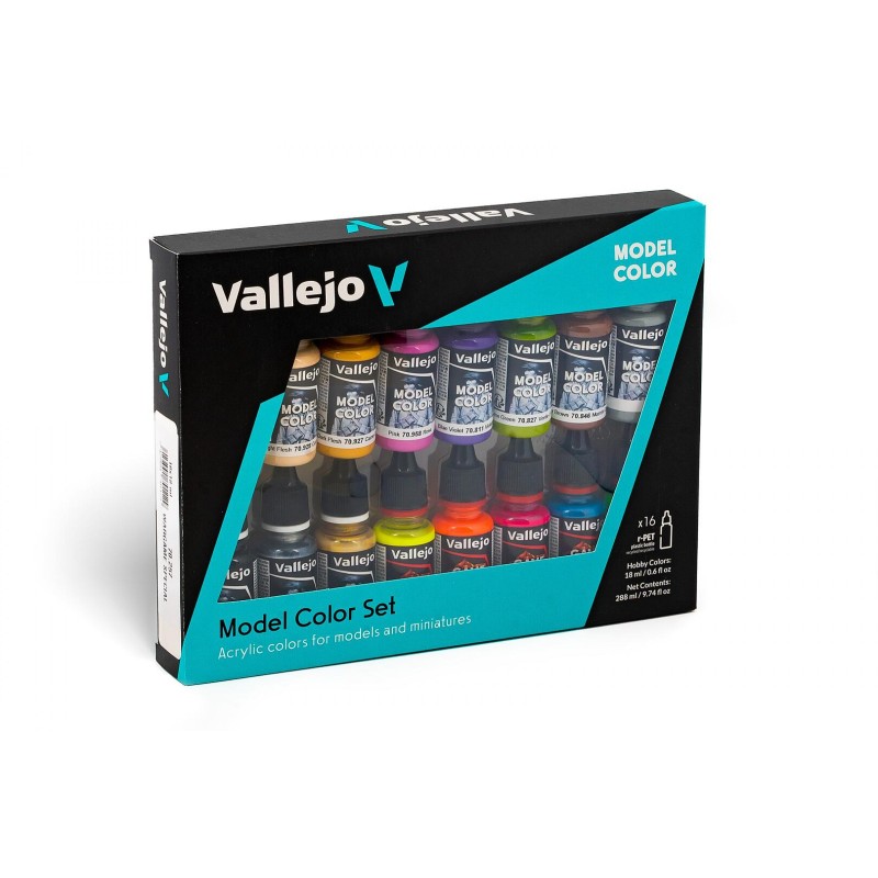 Vallejo - Model Color Set 70.257 - 16 r-PET