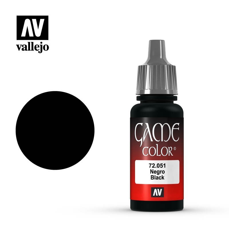 Vallejo - Game Color 72.051 Black