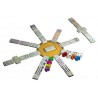 Dominos Mexican Train boite metal