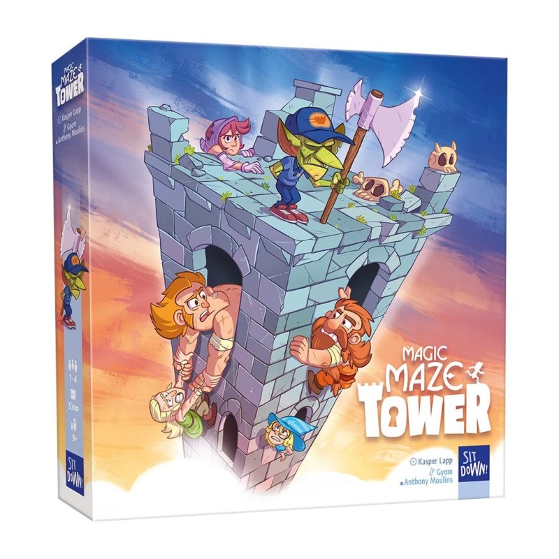 Magic Maze Tower : Une nouvelle aventure coopérative !